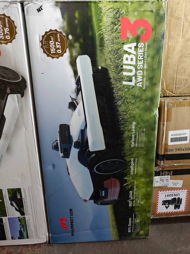 MAMMOTION LUBA 3 AWD 1500H Robot Lawn Mower –Brand New Sealed - photo 2