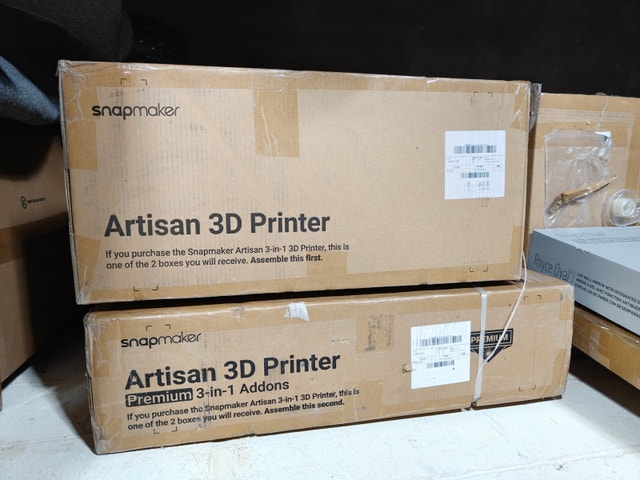Snapmaker Artisan Premium 3-in-1 3D Printer, 40W Laser, 200W CNC - photo 2