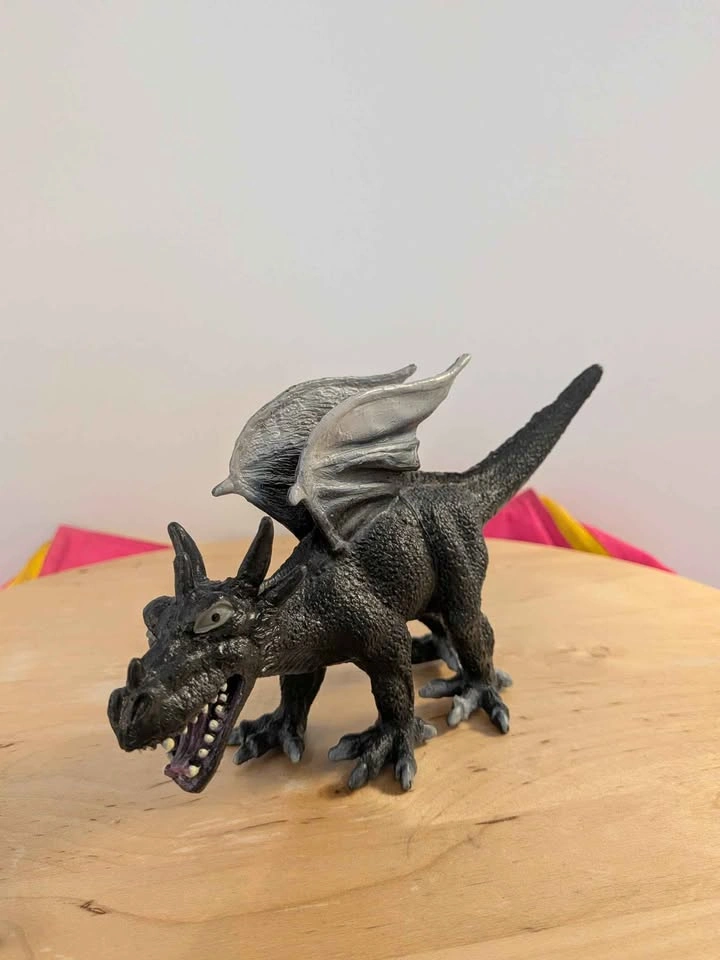 Vintage Toy Major Plastic Dragon Figures Lot - Set of 5 - photo 5