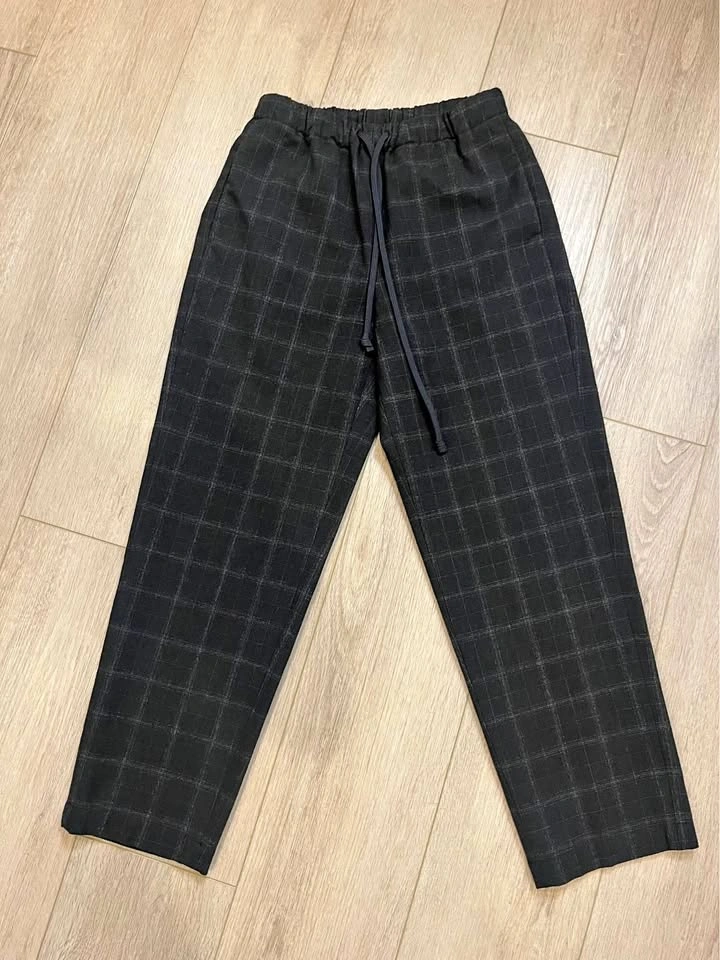 BABATON Wool-Style Drawstring Pants