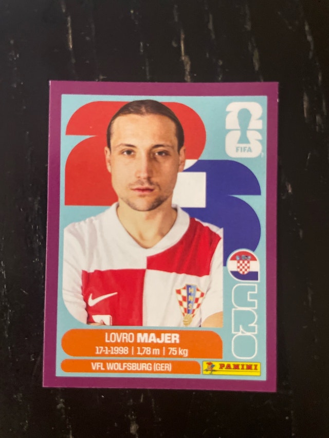 Lovro Majer fifa world cup purple border