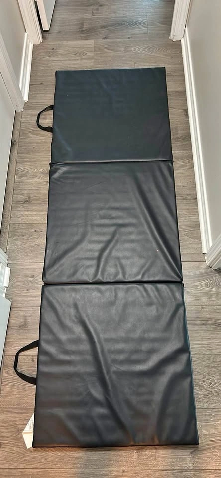 Black Exercise Mat