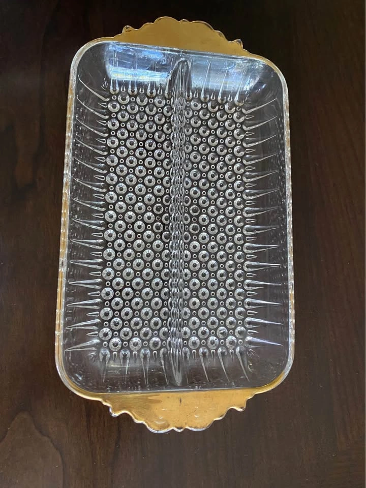 Vintage Anchor Hocking Hobnail Relish Dish/Serving Tray - photo 2
