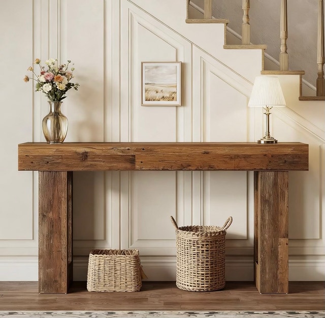 Console Table **** NEW**** BROWN COLOR - photo 5