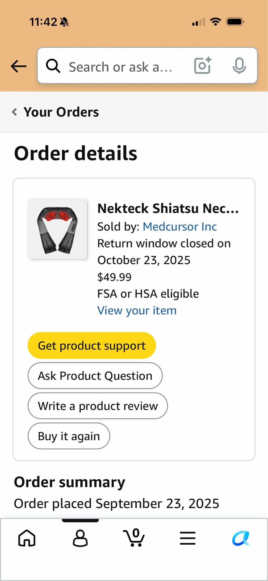 Sale neck massager - Nekteck Shiatsu (like new) - photo 5