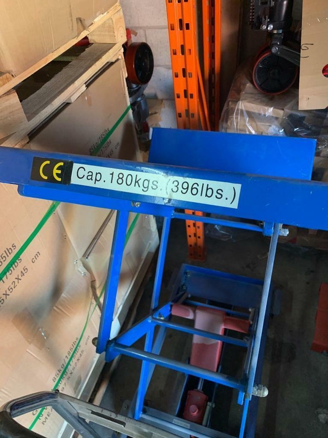 Used lift, tilt scissor table - photo 3