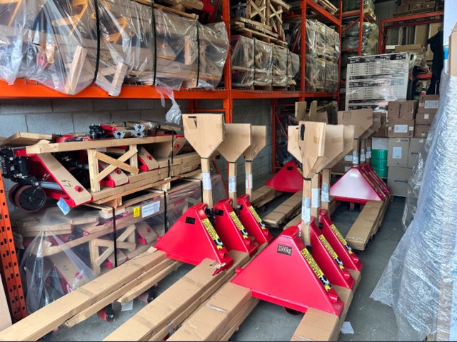 Brand new pallet trucks