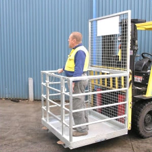 Forklift Work Maintenance Platform, cage