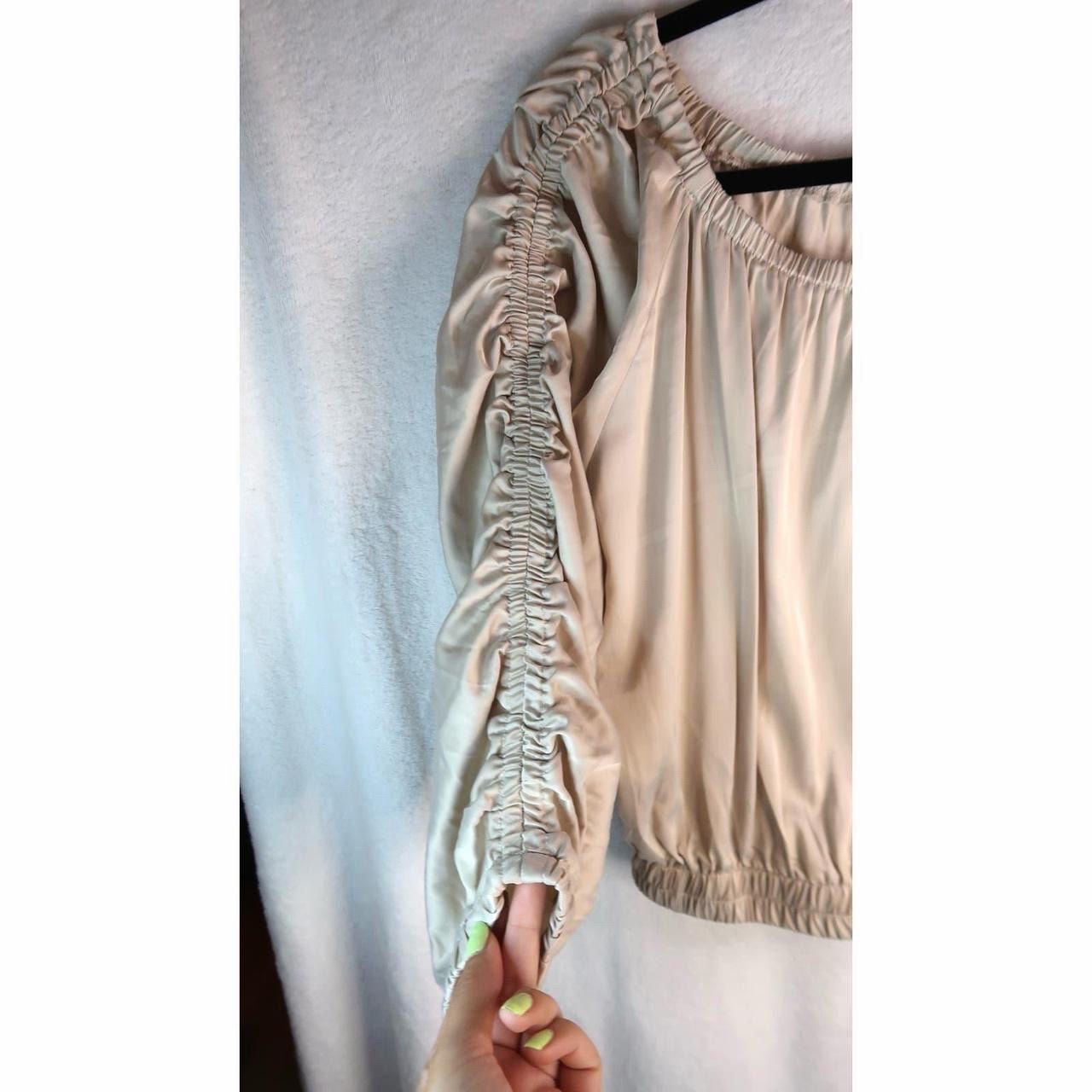 ASTR The Label Off-Shoulder Long Sleeve Top - Beige - photo 2