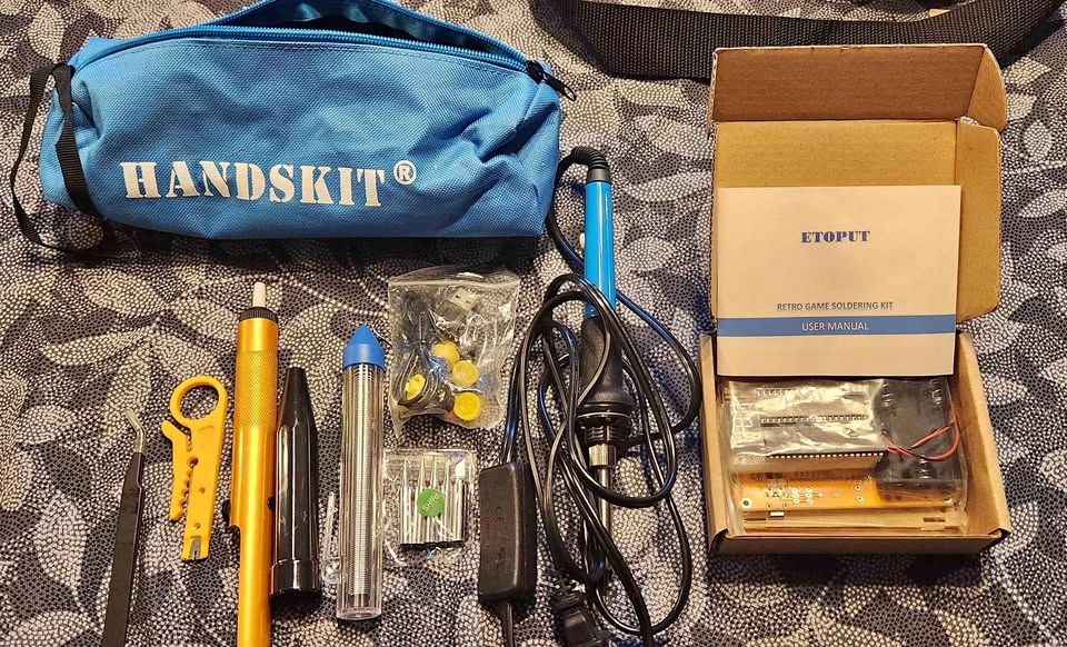 Brand new DIY Soldering Practice Kit with Soldering Iron Kit
