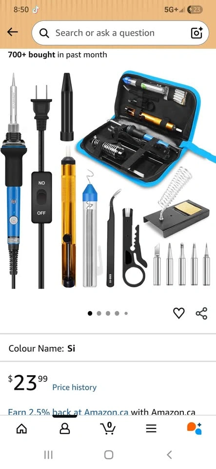 Brand new DIY Soldering Practice Kit with Soldering Iron Kit - photo 3