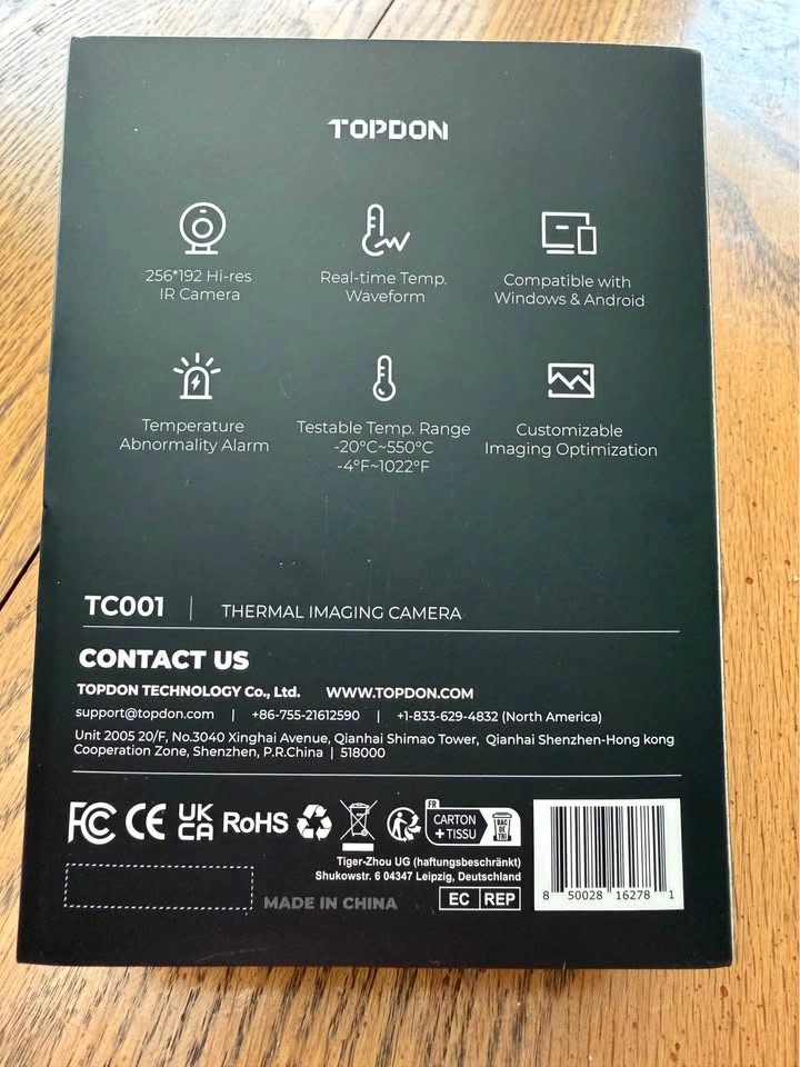 TOPDON TCView USB Type-C Thermal Imaging Camera - photo 2