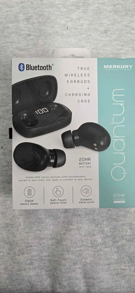 Merkury Innovations Quantum Bluetooth Wireless Earbuds - photo 2