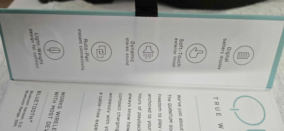 Merkury Innovations Quantum Bluetooth Wireless Earbuds - photo 4
