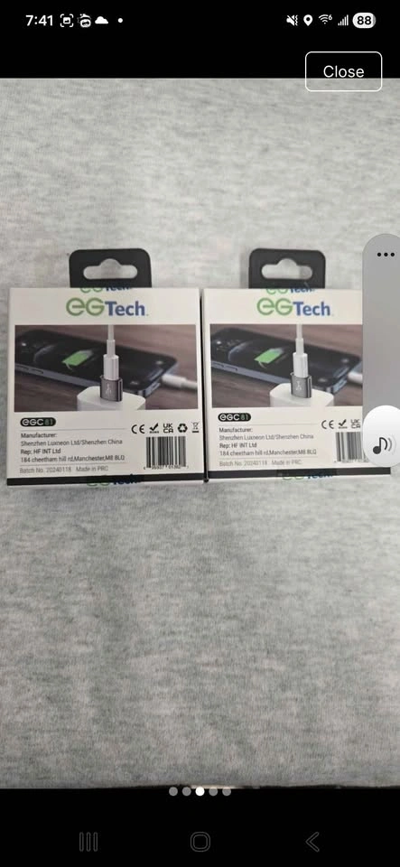 eGTech EGC81 USB-A & USB-C Adapters - Case of 12 Packs - photo 4