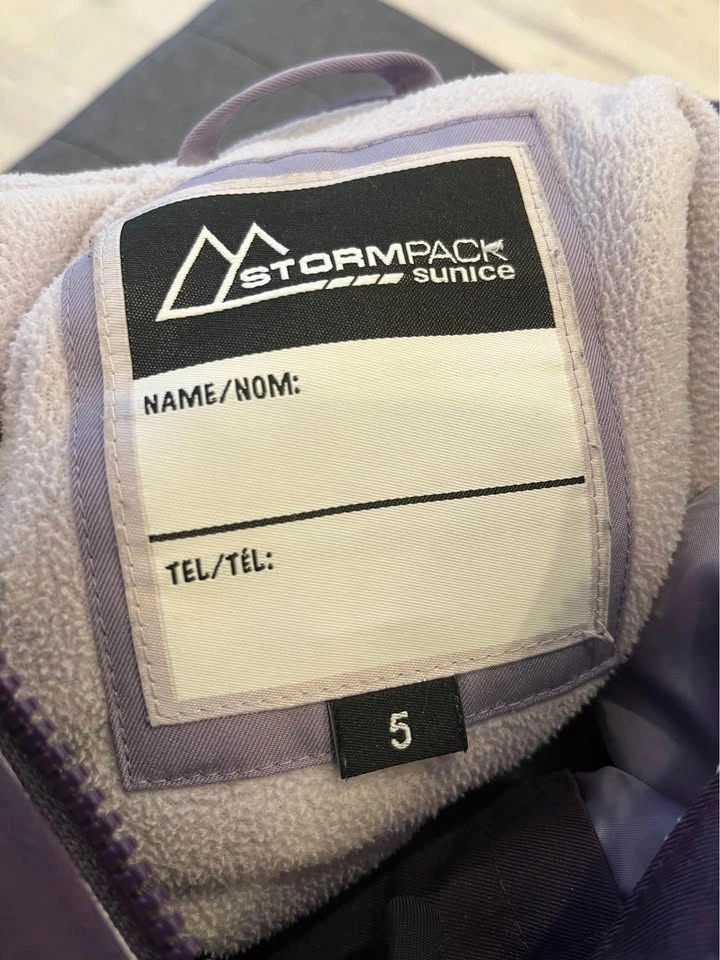 Girl snowsuit size 5 Stormpack Sunice - photo 3