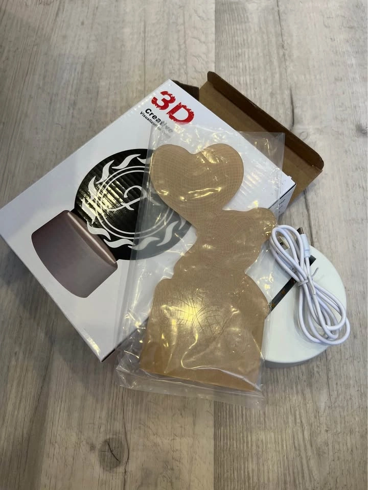Balloon Bear 3D LED Night Light USB Powered Decorative Lamp - photo 2