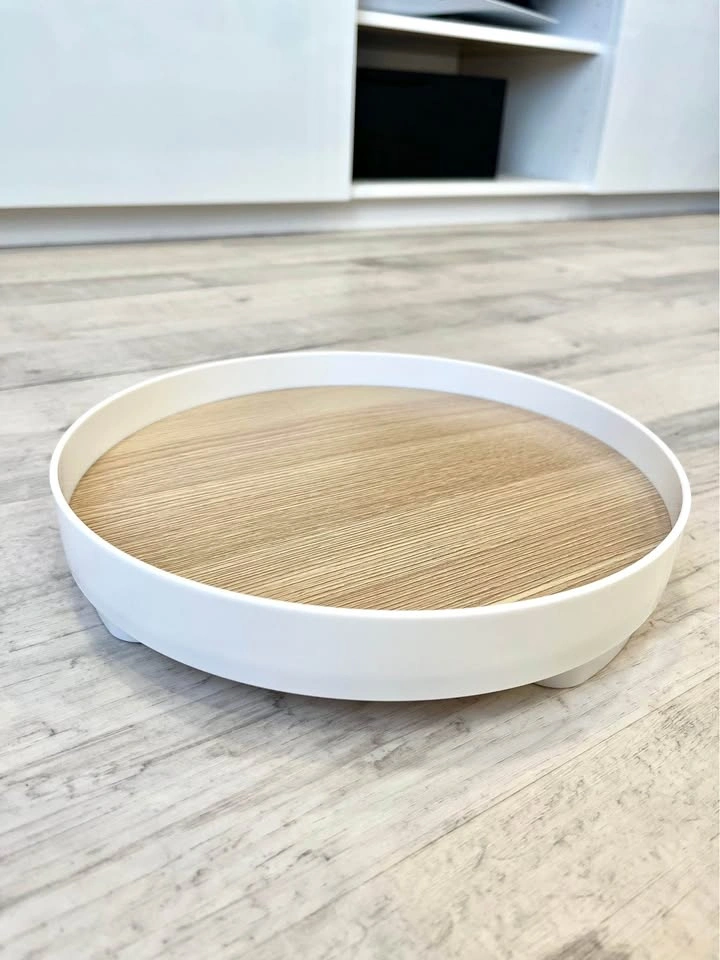 Round Entryway / Vanity Storage Tray Minimalist Design