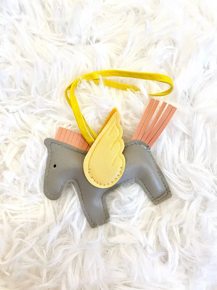 Pegasus Horse Bag Charm or Keychain - photo 2