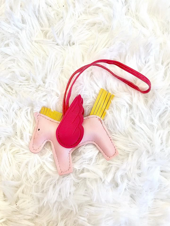 Pegasus Horse Bag Charm or Keychain - photo 3