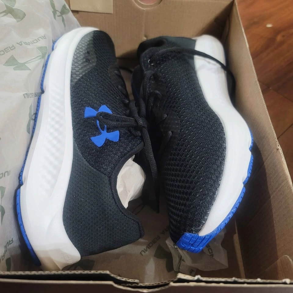 Mens UA Charged Pursuit 3 Sneaker- Size 8.5 Black (New) - photo 3