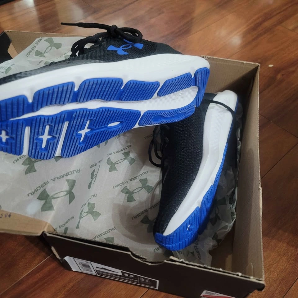 Mens UA Charged Pursuit 3 Sneaker- Size 8.5 Black (New) - photo 5