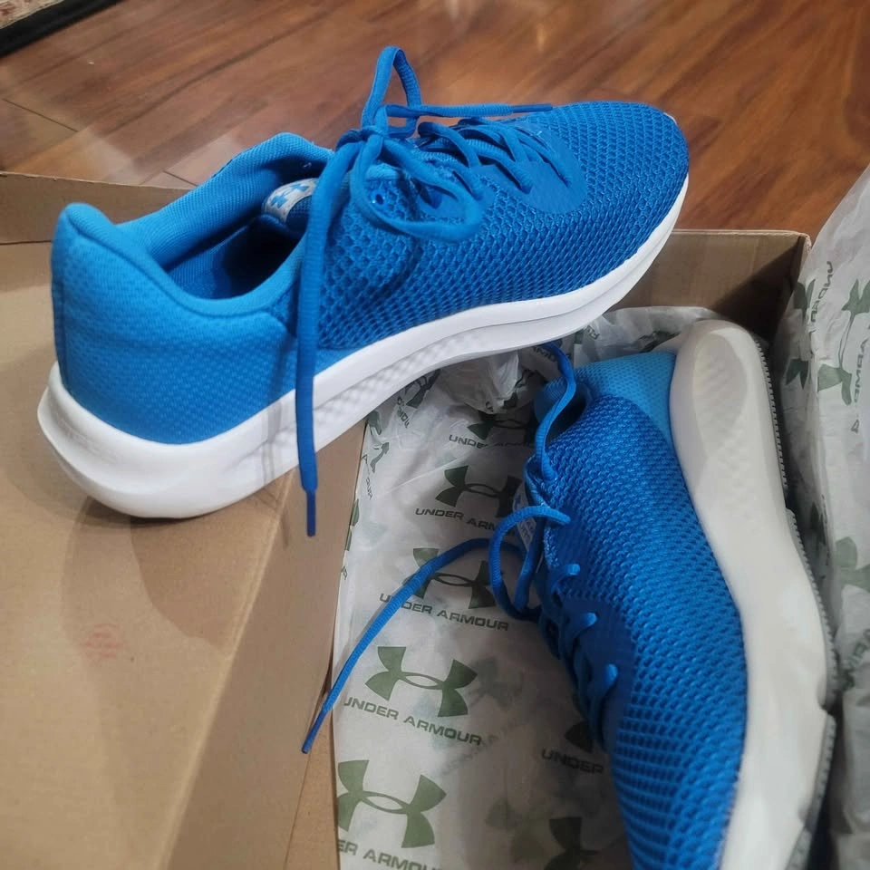 Men's UA Charged Pursuit 3 Sneaker- Blue color (Brand new) - photo 2