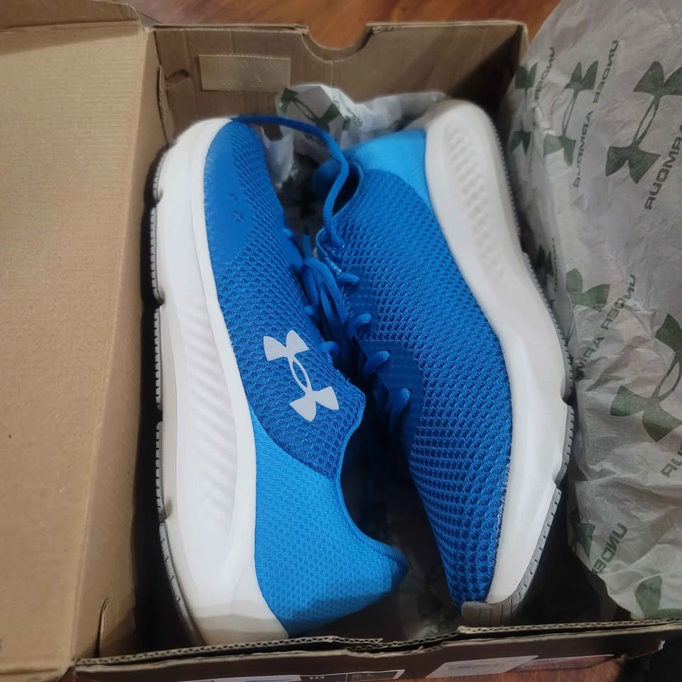 Men's UA Charged Pursuit 3 Sneaker- Blue color (Brand new) - photo 4