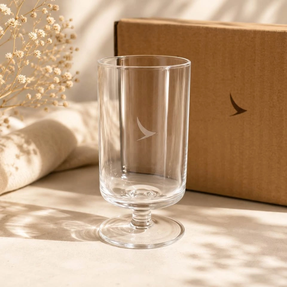 Cathay Pacific Branded Wine Glass – New in Box