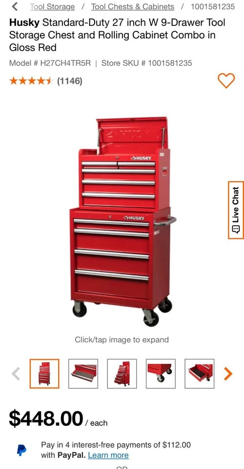 Husky 9-Drawer Tool Chest - photo 2