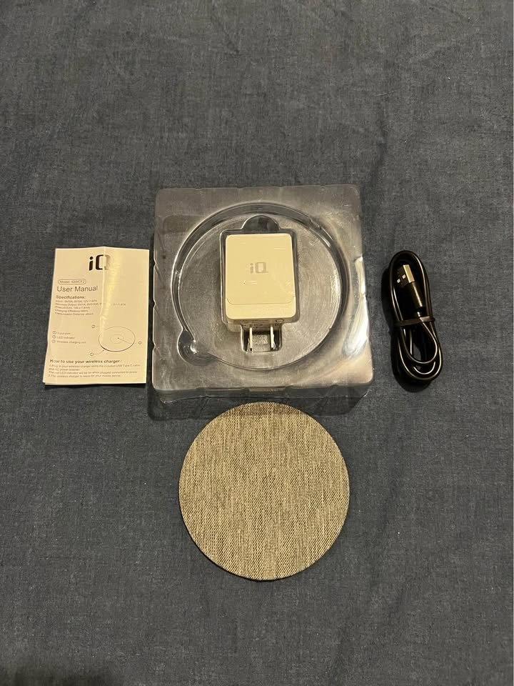 iQ Slim Fabric Wireless Charging Pad - photo 3