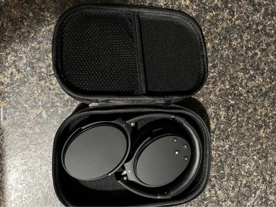 Srhythm N25 Wireless Headphones - Noise Cancelling with Carrying - photo 2