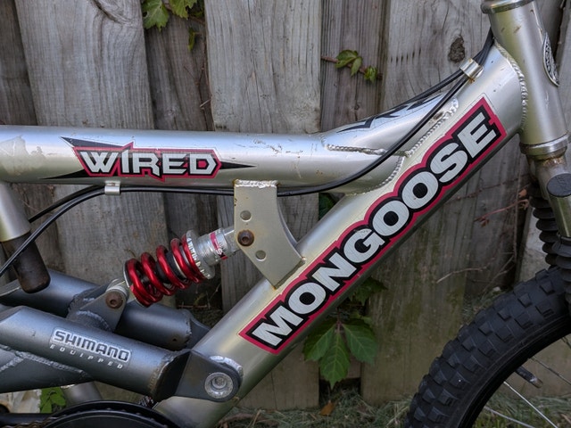 20" wheels, Mongoose full-suspension, youth bike - photo 4