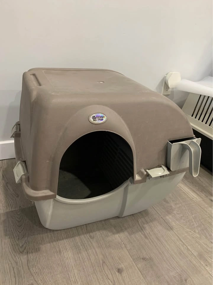 Omega Paw Roll 'N Clean Litter Box - photo 2