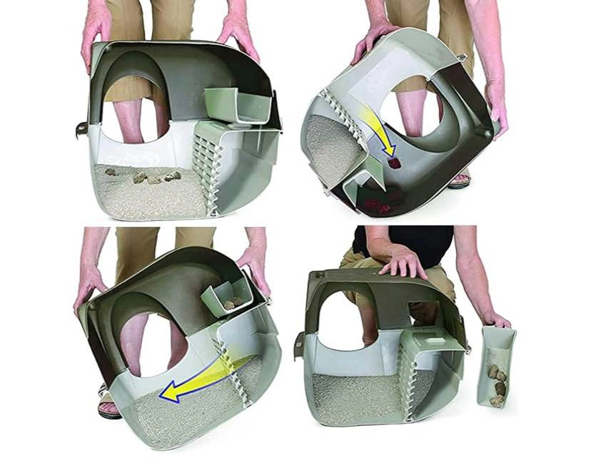 Omega Paw Roll 'N Clean Litter Box - photo 3