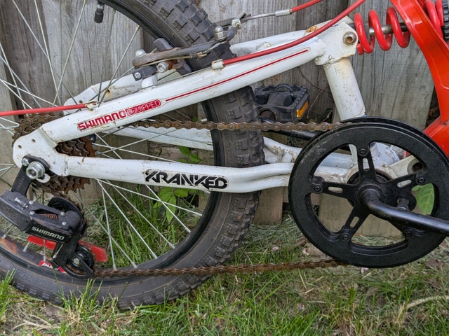 20" wheels, Kranked full suspension youth bike - photo 5