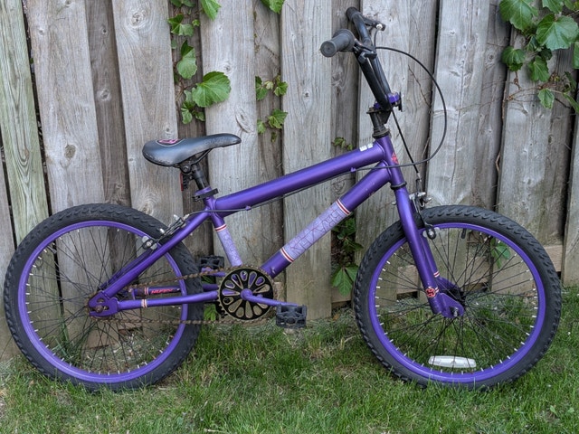 20" wheels, teen BMX bike