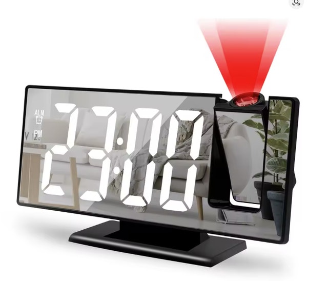 Digital Alarm Clock with Projection - photo 4