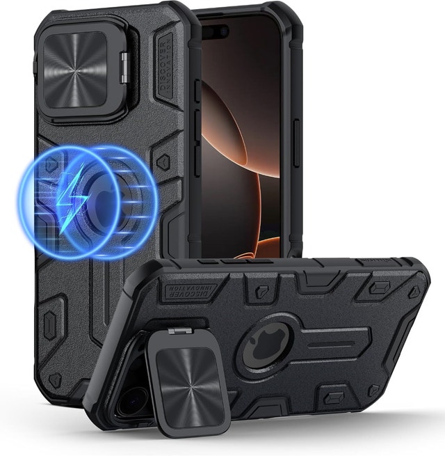 iPhone 16 Pro Max Case with Camera Cover - Brand New