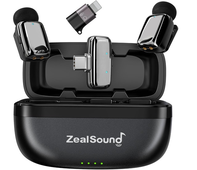 Wireless Microphone Mini Mic with Noise Reduction