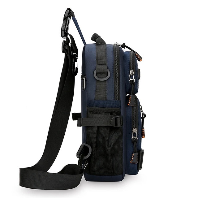 Fashion Men's Waist Packs Chest Bag High Quality Oxford - photo 5