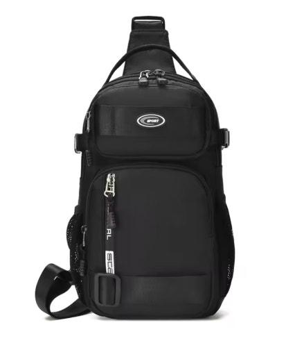 Riding backpack for men, men's chest bag