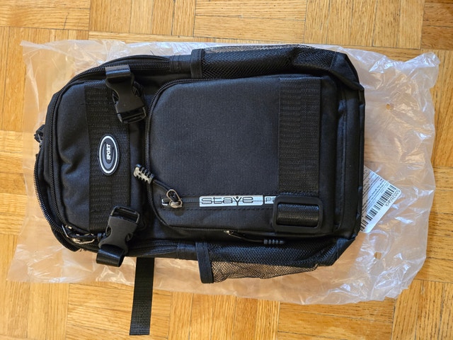 Riding backpack for men, men's chest bag - photo 3