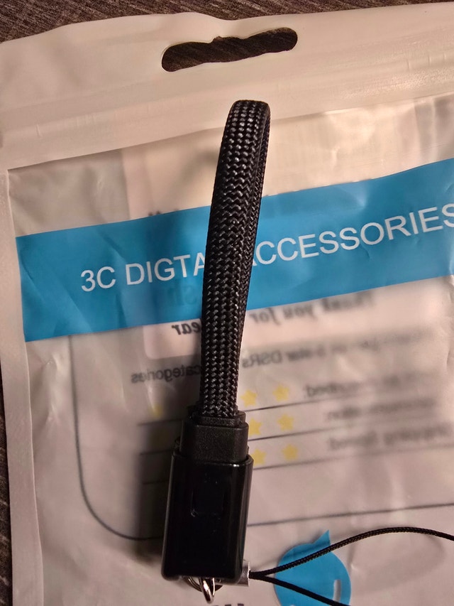 USB Type C to Type C 60W Cable Data Short Cable Keychain - photo 5