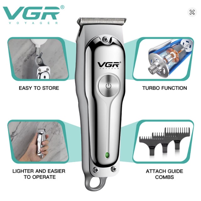 Hair Trimmer Professional Hair Clipper Rechargeable - photo 4