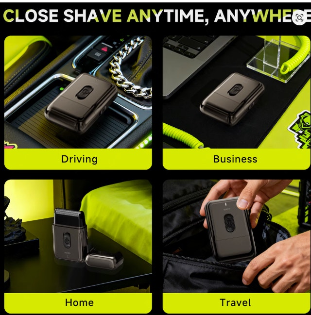 Compact Foil Shaver With POP-UP Precision Trimmer Type-C Chargin - photo 5