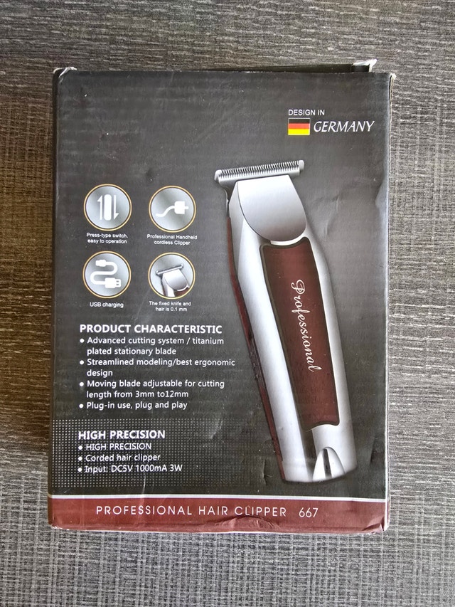 Hair Clipper Hair Trimmer Professional Barber Trimmer - photo 2