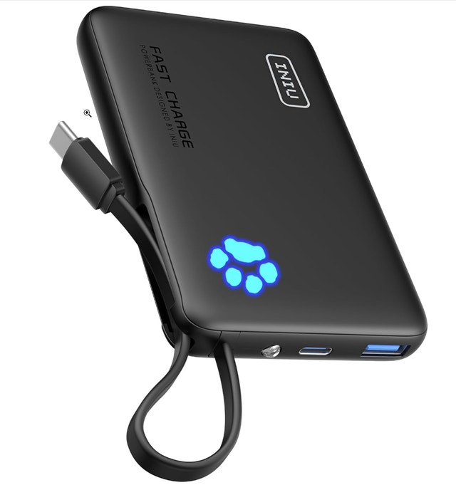 INIU 45W Portable Charger, 10000mAh Power Bank