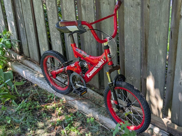 Kid's full suspension bike, Magnum Apache bike - photo 2