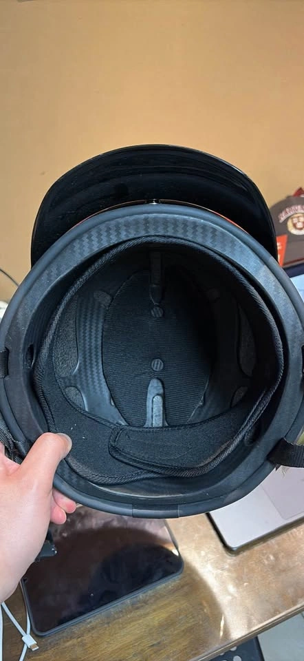 Black Half Helmet - photo 3